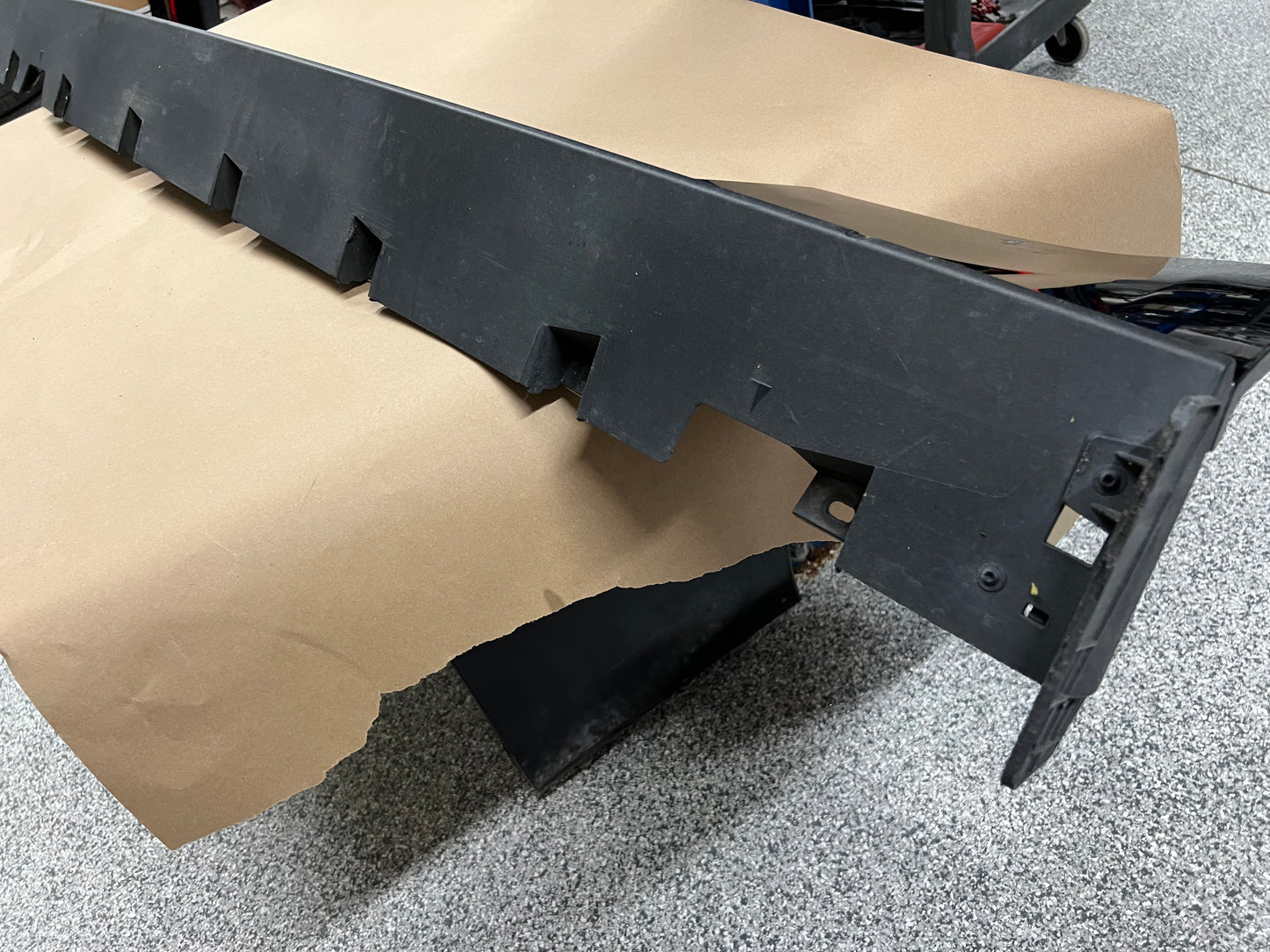 2015-2023 Ford Mustang GT V6 LH Driver Side Skirt Molding Side "Black"