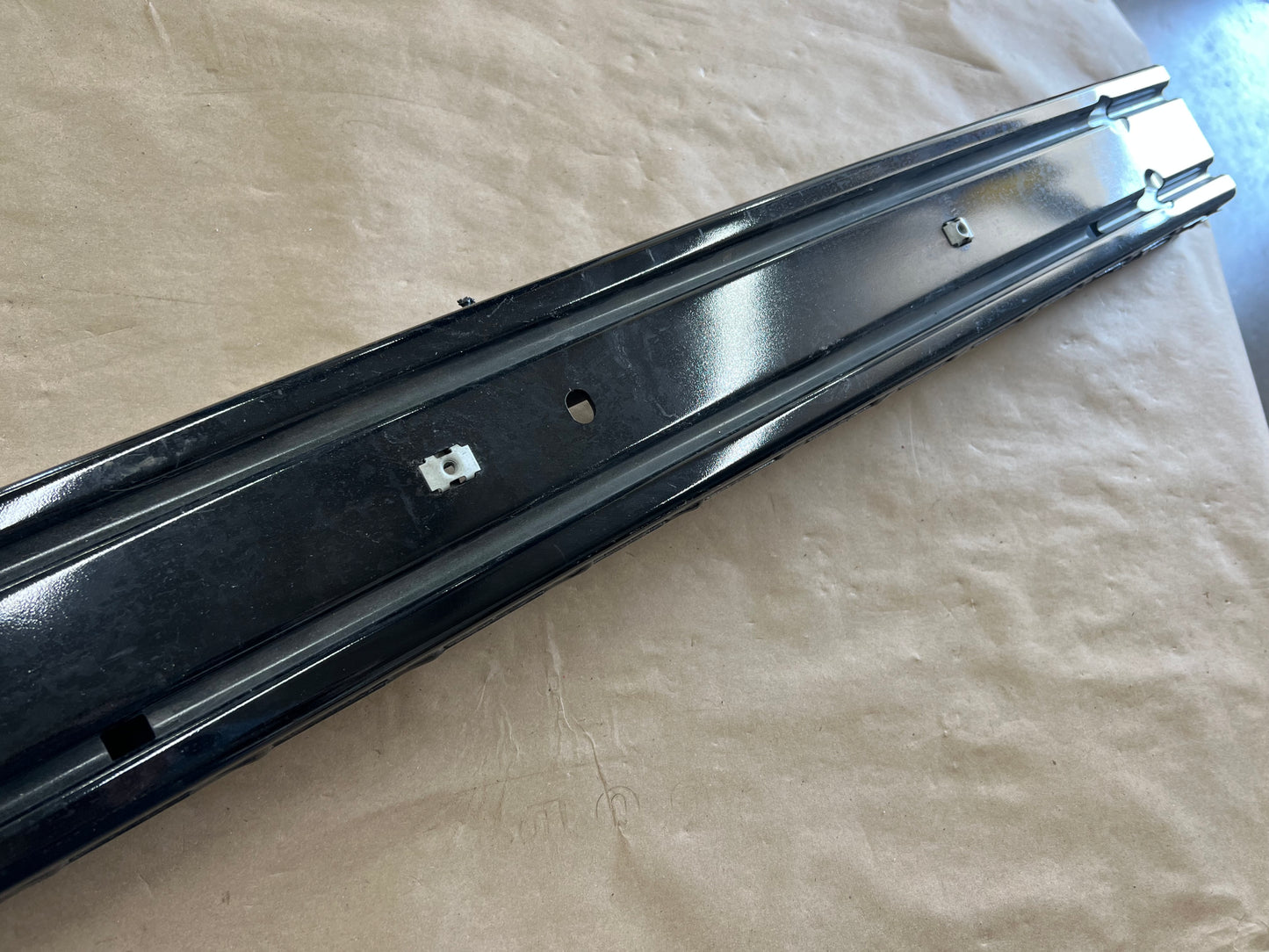 2018-2022 Ford Mustang GT Front Bumper Support Reinforcement Black