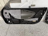2010-2015 Chevrolet Camaro SS RH LH Pair Door Panels "Silver" Inserts