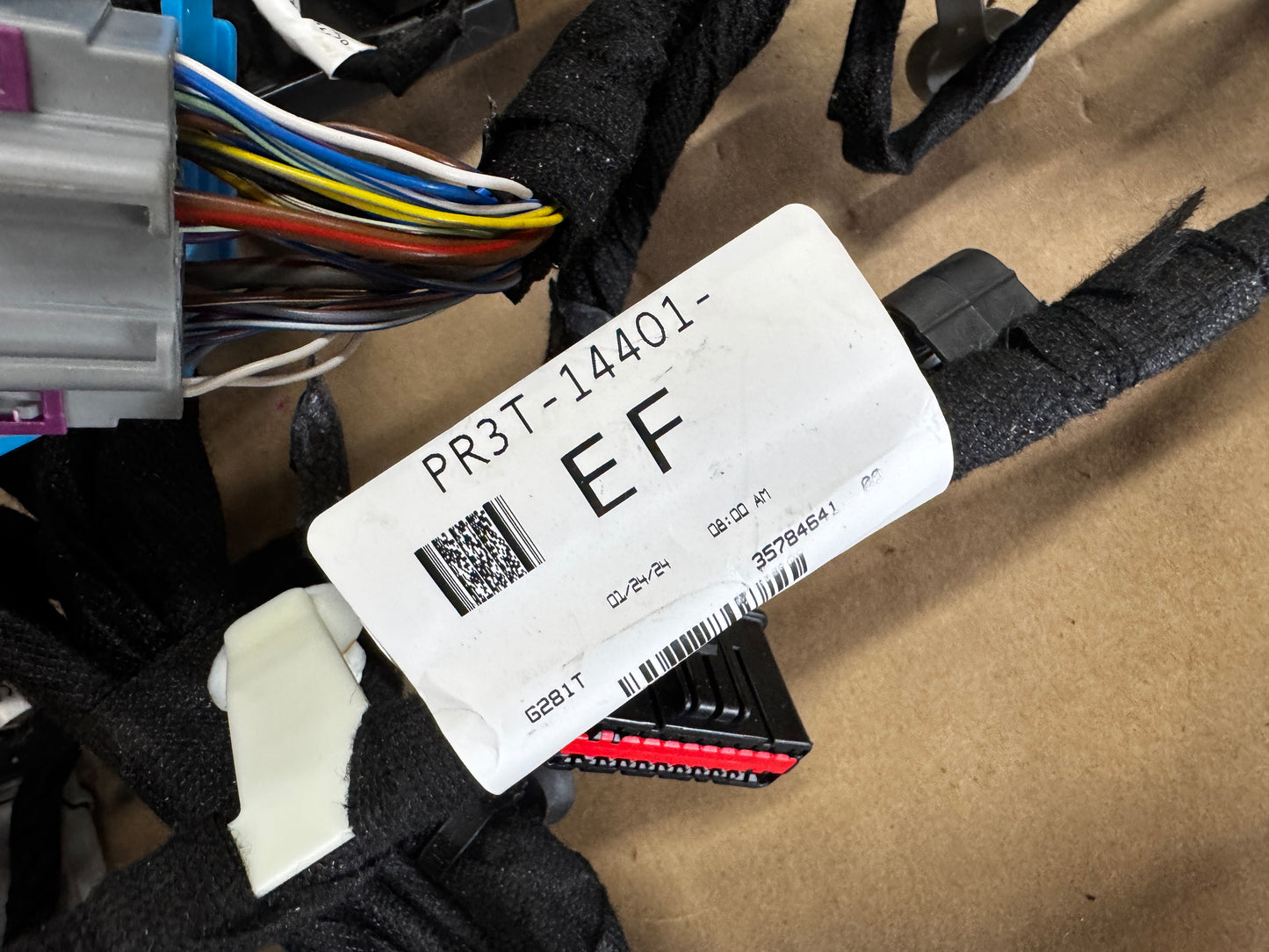 2024-2026 Ford Mustang Dash Wiring Harness "PR3T-14401-EF" - OEM