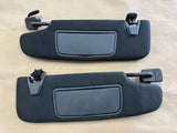 2015-2023 Ford Mustang GT Coupe Sun Visors Pair "Home link"