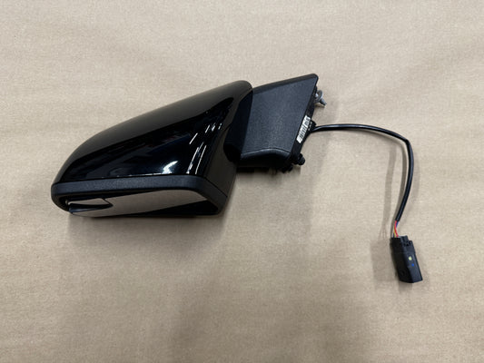 2015-2020 Ford Mustang GT LH Driver Side Mirror "Black" - OEM