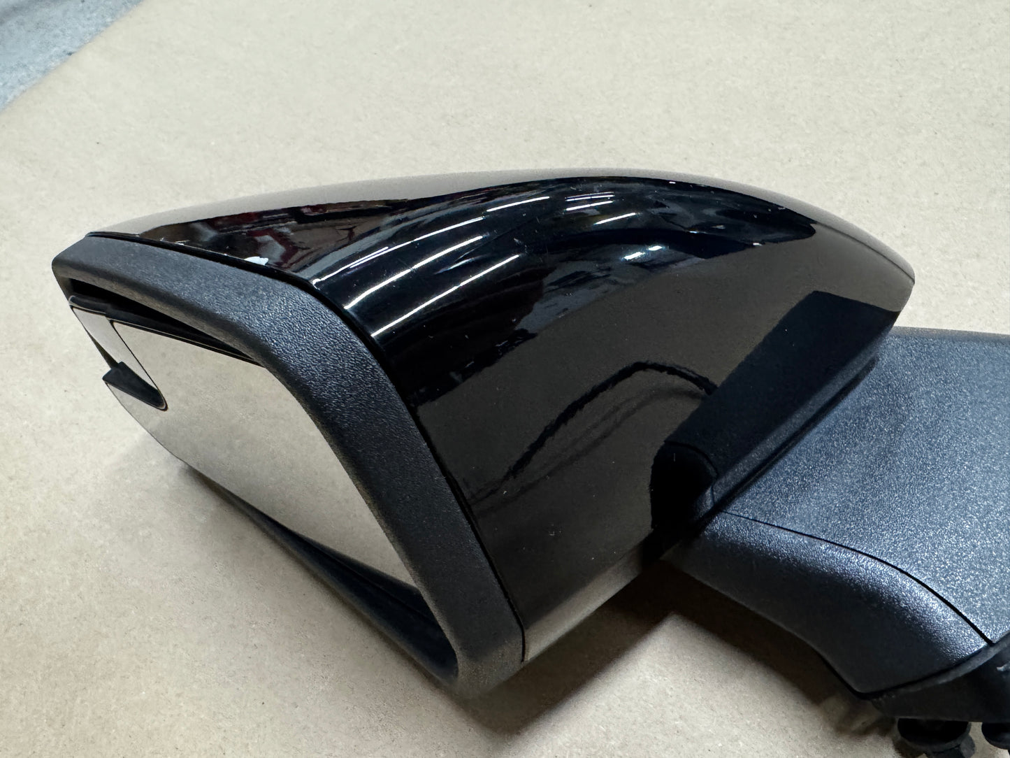2015-2020 Ford Mustang GT LH Driver Side Mirror "Black" - OEM