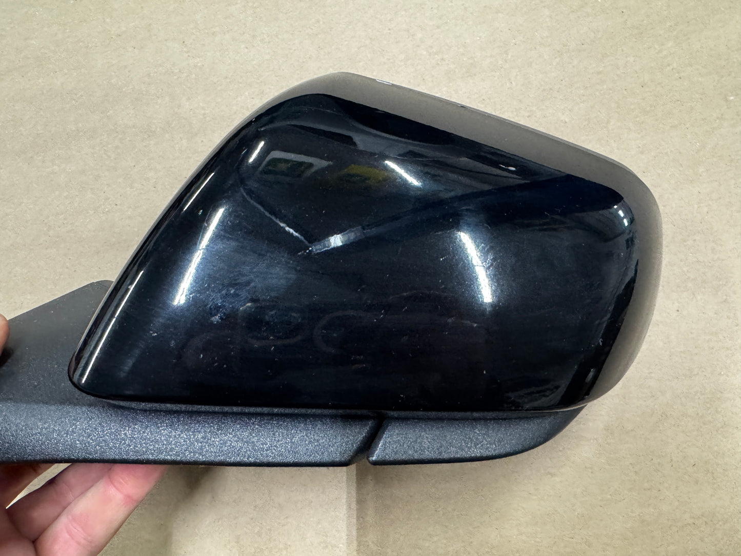 2015-2020 Ford Mustang GT LH Driver Side Mirror "Black" - OEM