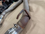 2010-2015 Chevrolet Camaro SS MBRP Axle Back Exhaust Muffler Deletes Used