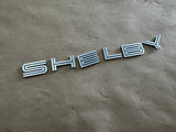 2007-2014 Ford Mustang Shelby GT500 Decklid Shelby Trunk Letters Emblems