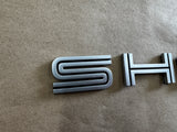 2007-2014 Ford Mustang Shelby GT500 Decklid Shelby Trunk Letters Emblems