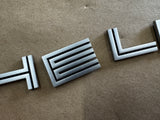 2007-2014 Ford Mustang Shelby GT500 Decklid Shelby Trunk Letters Emblems