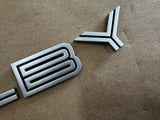 2007-2014 Ford Mustang Shelby GT500 Decklid Shelby Trunk Letters Emblems