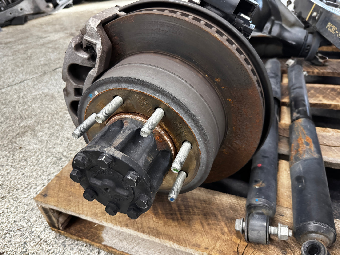 2023-2025 F-250 Super Duty Rear End Axle Assembly 3.73 Differential Gear 34k mi