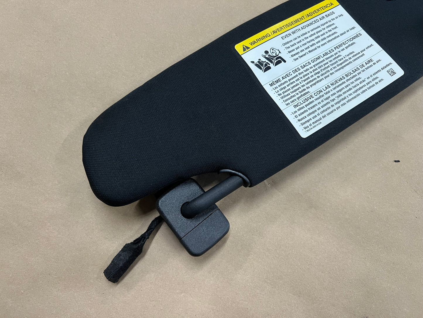 2015-2023 Ford Mustang Coupe Sun Visors Pair "Home Link"