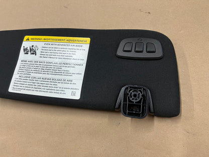 2015-2023 Ford Mustang Coupe Sun Visors Pair "Home Link"