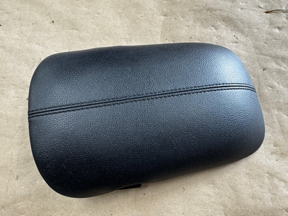 2015-2023 Ford Mustang Center Top Console Lid Armrest Black Stitching - OEM