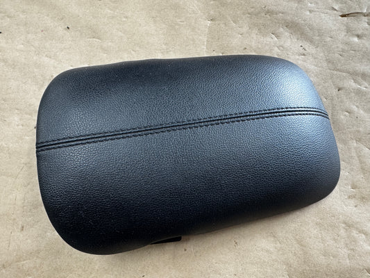 2015-2023 Ford Mustang Center Top Console Lid Armrest Black Stitching - OEM