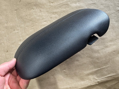 2015-2023 Ford Mustang Center Top Console Lid Armrest Black Stitching - OEM