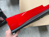 2015-2023 Mustang GT V6 LH Side Skirt Molding Driver Side "Race Red"