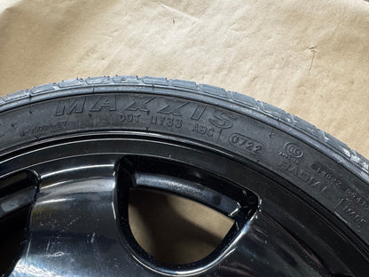 2015-2026 Ford Mustang GT Spare Tire 155/60/18 "Black"