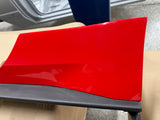 2015-2023 Mustang GT V6 LH Side Skirt Molding Driver Side "Race Red"