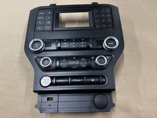 2018-2023 Ford Mustang GT Face Plate Radio Trim Piece