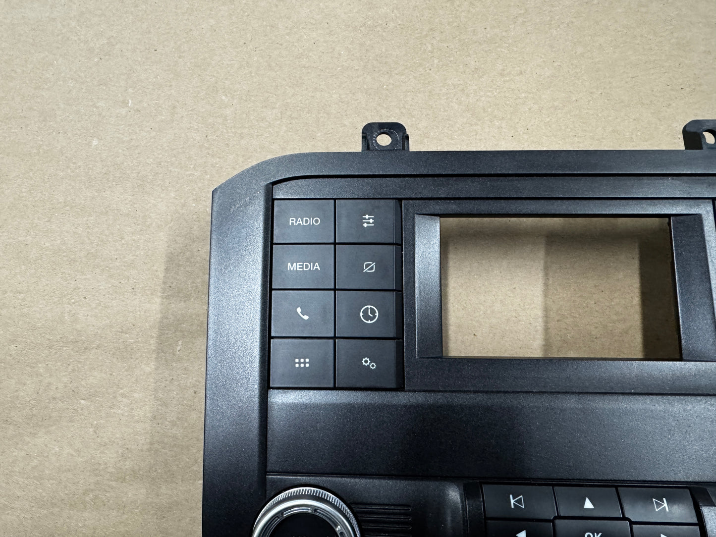 2018-2023 Ford Mustang GT Face Plate Radio Trim Piece