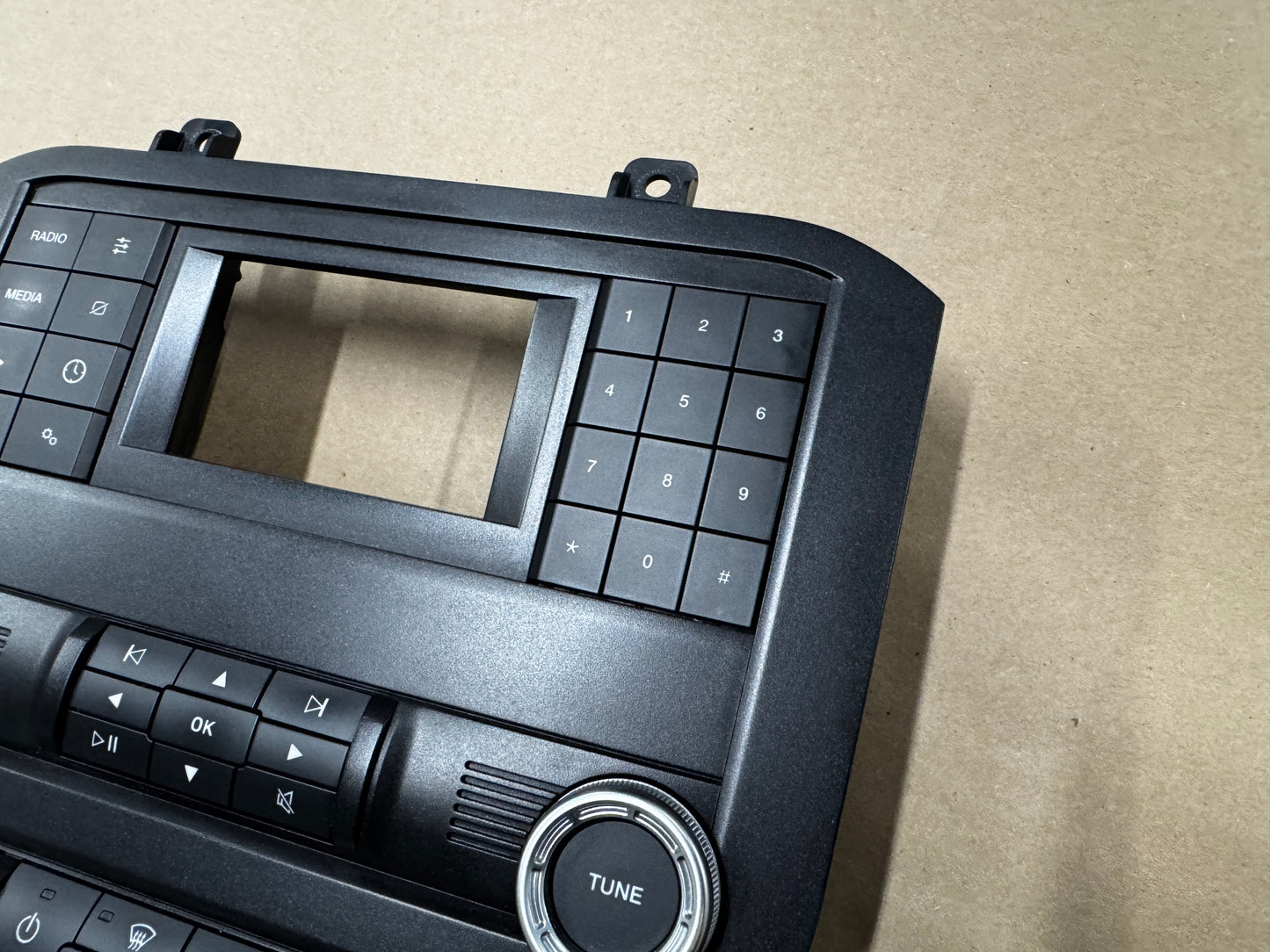 2018-2023 Ford Mustang GT Face Plate Radio Trim Piece