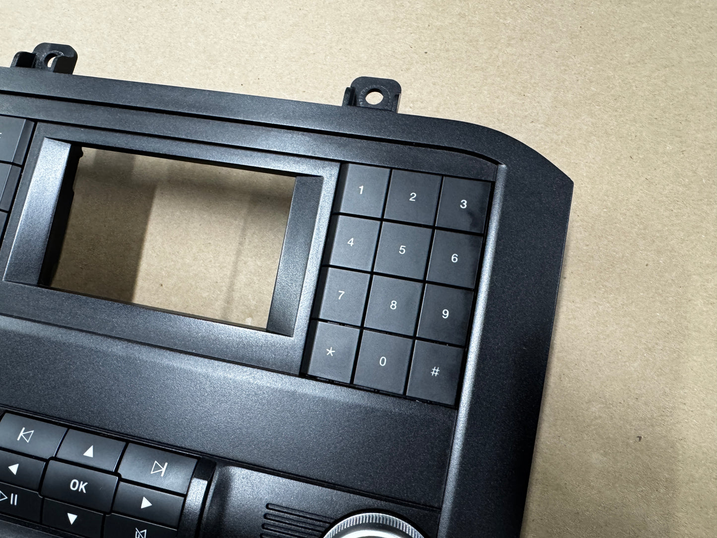 2018-2023 Ford Mustang GT Face Plate Radio Trim Piece