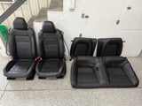 2018-2023 Ford Mustang GT Black Leather Coupe Front Rear Power Seats Heat/Cooled