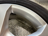 2014-2015 Chevrolet Camaro SS 20x8" Silver Wheel Rim Tire Capricorn