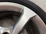 2014-2015 Chevrolet Camaro SS 20x8" Silver Wheel Rim Tire Capricorn