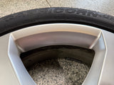 2014-2015 Chevrolet Camaro SS 20x8" Silver Wheel Rim Tire Capricorn