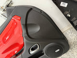 2010-2015 Chevrolet Camaro SS RH LH Pair Door Panels "Orange" Inserts