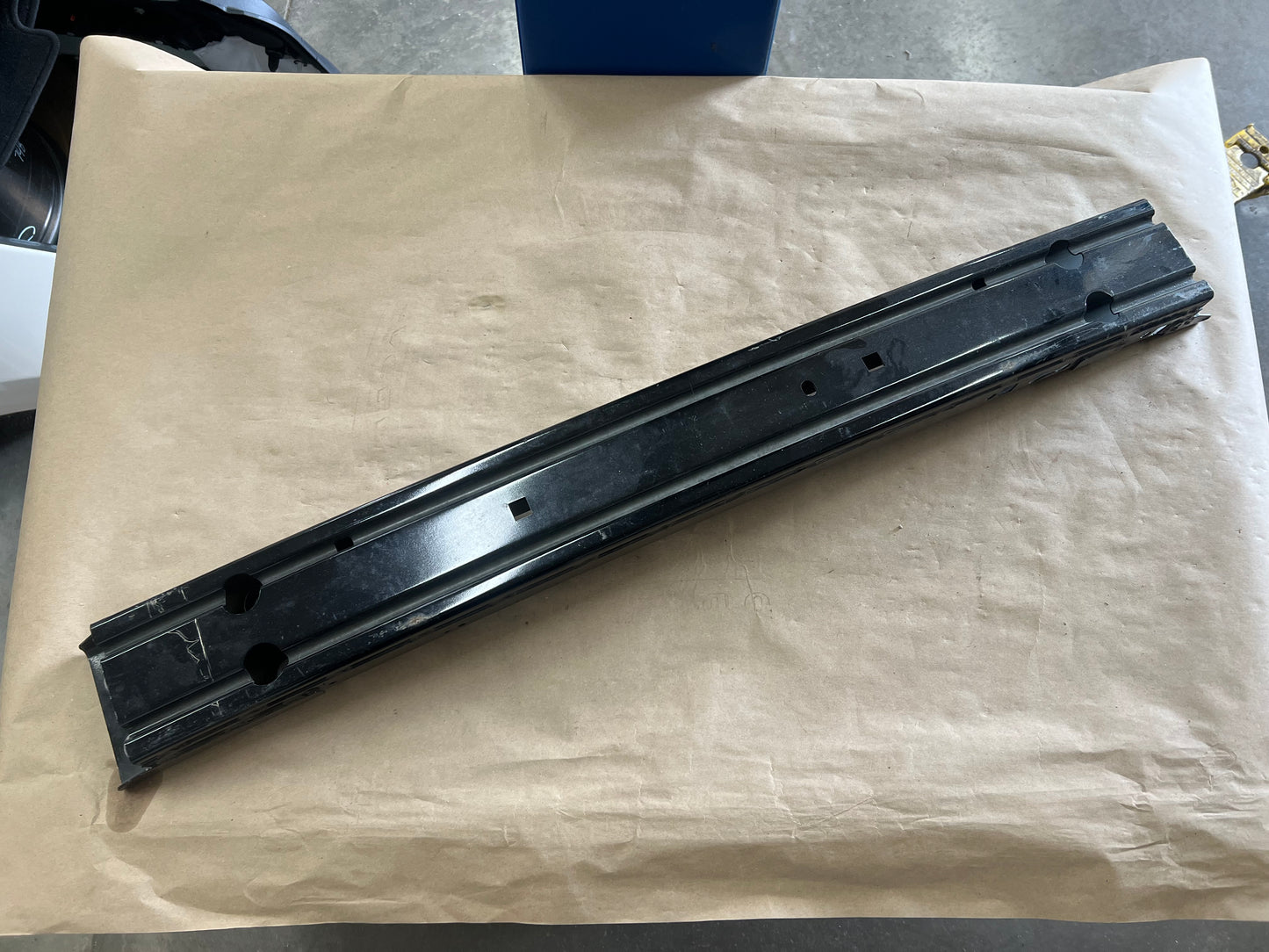 2015-2017 Ford Mustang GT Front Bumper Support Reinforcement "Black"