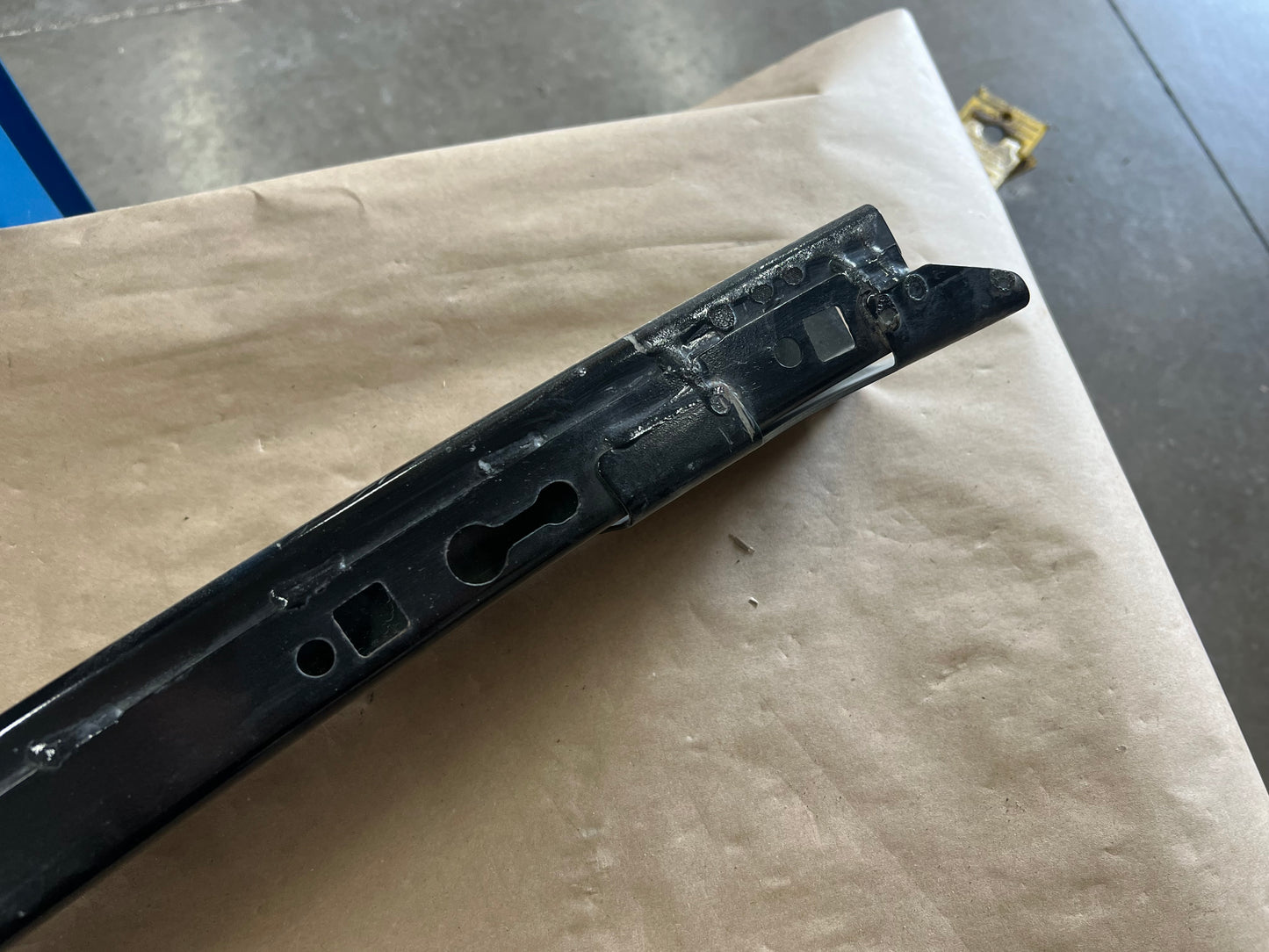 2015-2017 Ford Mustang GT Front Bumper Support Reinforcement "Black"