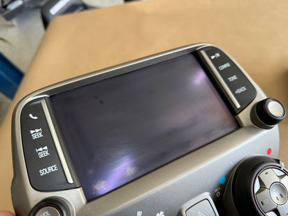 2014 Chevrolet Camaro SS MyLink Premium Radio Face Plate GM