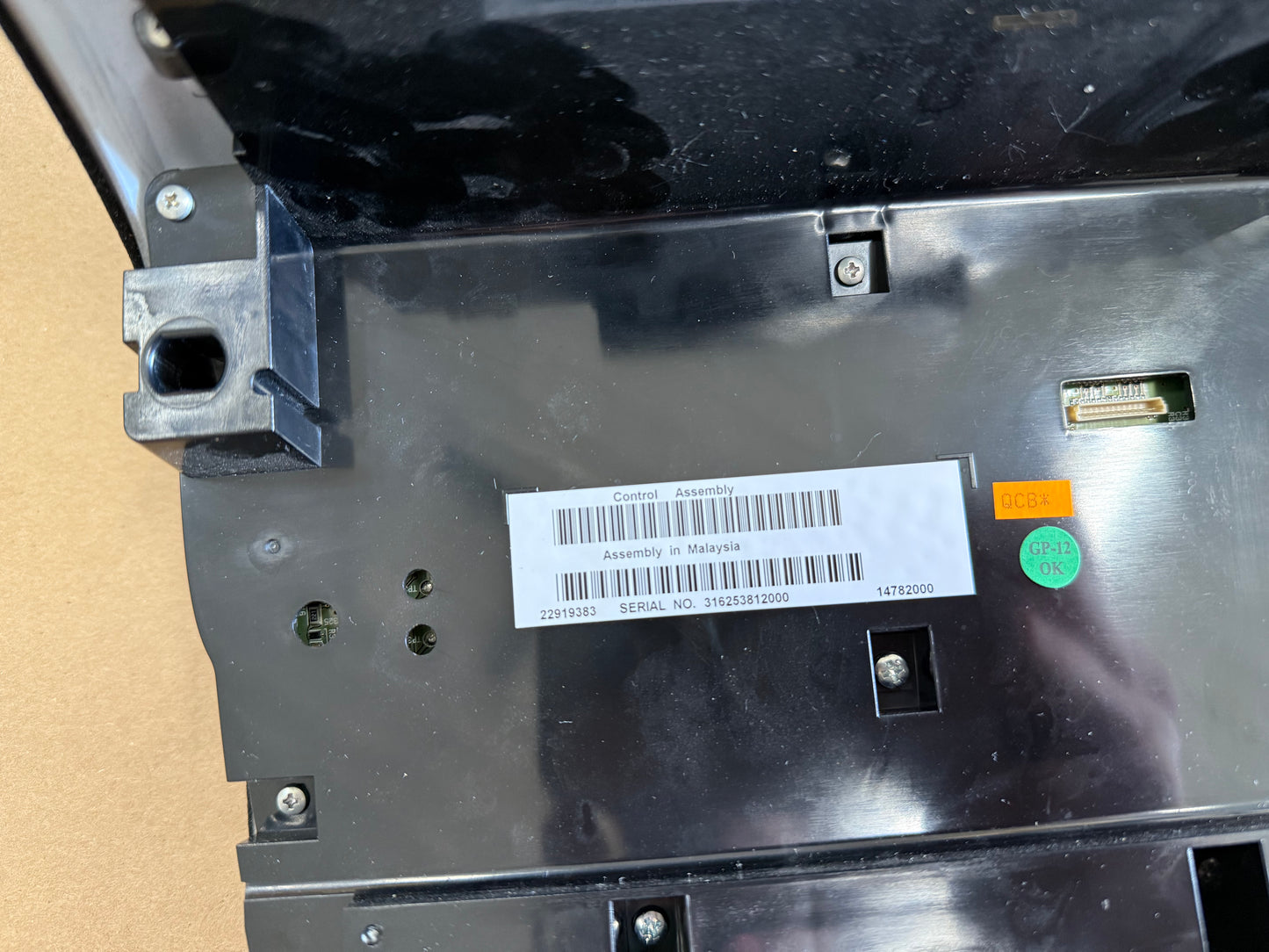 2014 Chevrolet Camaro SS MyLink Premium Radio Face Plate GM
