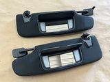 2015-2023 Ford Mustang GT Coupe Sun Visors Pair "Home link"