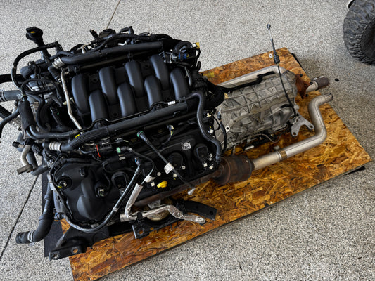 2021 Mustang 5.0 Coyote Gen 3 Engine Drivetrain 10R80 Automatic Auto