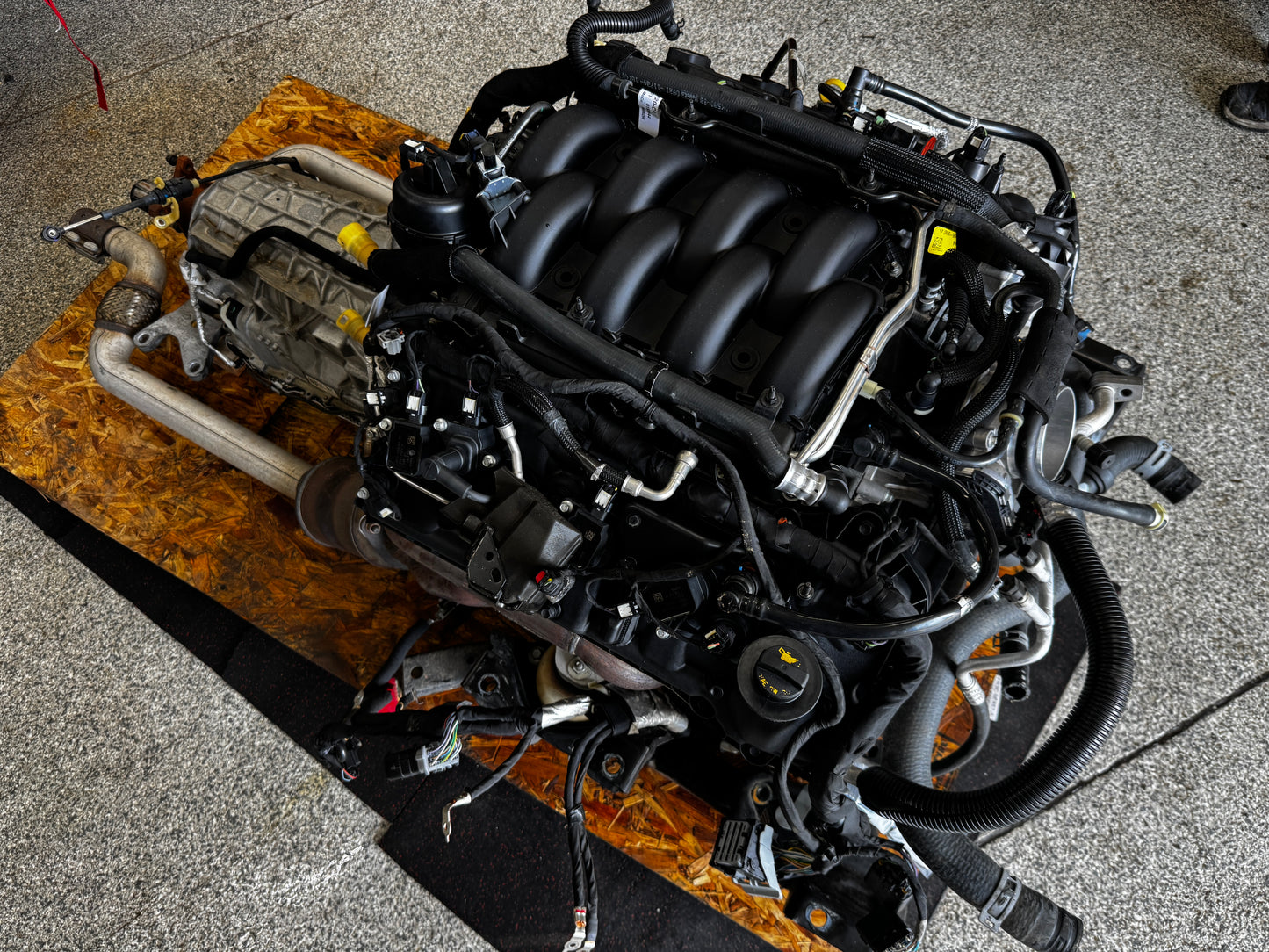 2021 Mustang 5.0 Coyote Gen 3 Engine Drivetrain 10R80 Automatic Auto