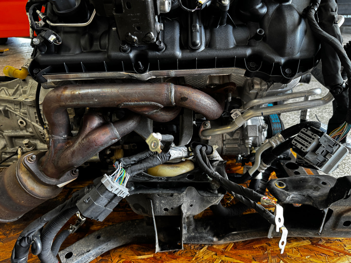 2021 Mustang 5.0 Coyote Gen 3 Engine Drivetrain 10R80 Automatic Auto