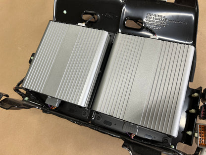 2007-2009 Ford Mustang Shelby GT500 4 Subwoofer Amps and Bracket