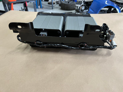 2007-2009 Ford Mustang Shelby GT500 4 Subwoofer Amps and Bracket