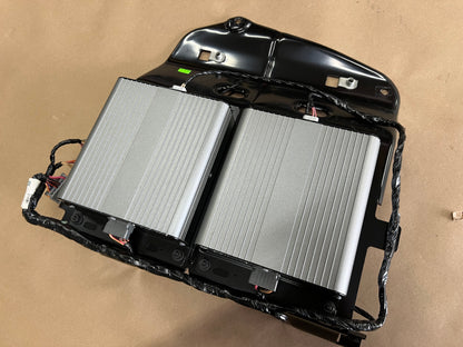 2007-2009 Ford Mustang Shelby GT500 4 Subwoofer Amps and Bracket