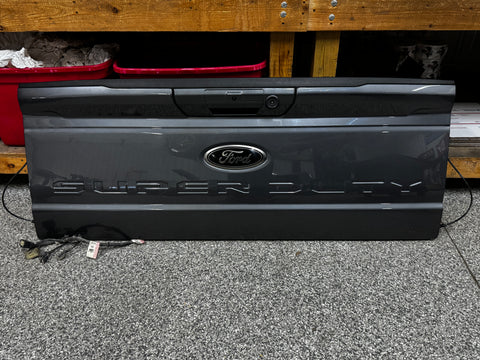 2023-2025 F-250 F-350 Super Duty Tailgate Power Release M7 Charcoal