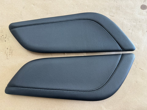 2020-2022 Mustang GT500 LH RH Passenger Driver Side Leather Knee Pad Panels Pair