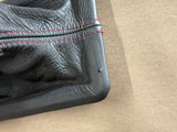 2007-2009 Ford Mustang Shelby GT500 Manual Shift Boot Trim Red Stitch