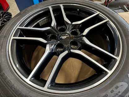 2018-2023 Ford Mustang GT 5.0 18x8" Wheel Rim Pirelli Pzero 235/50/18