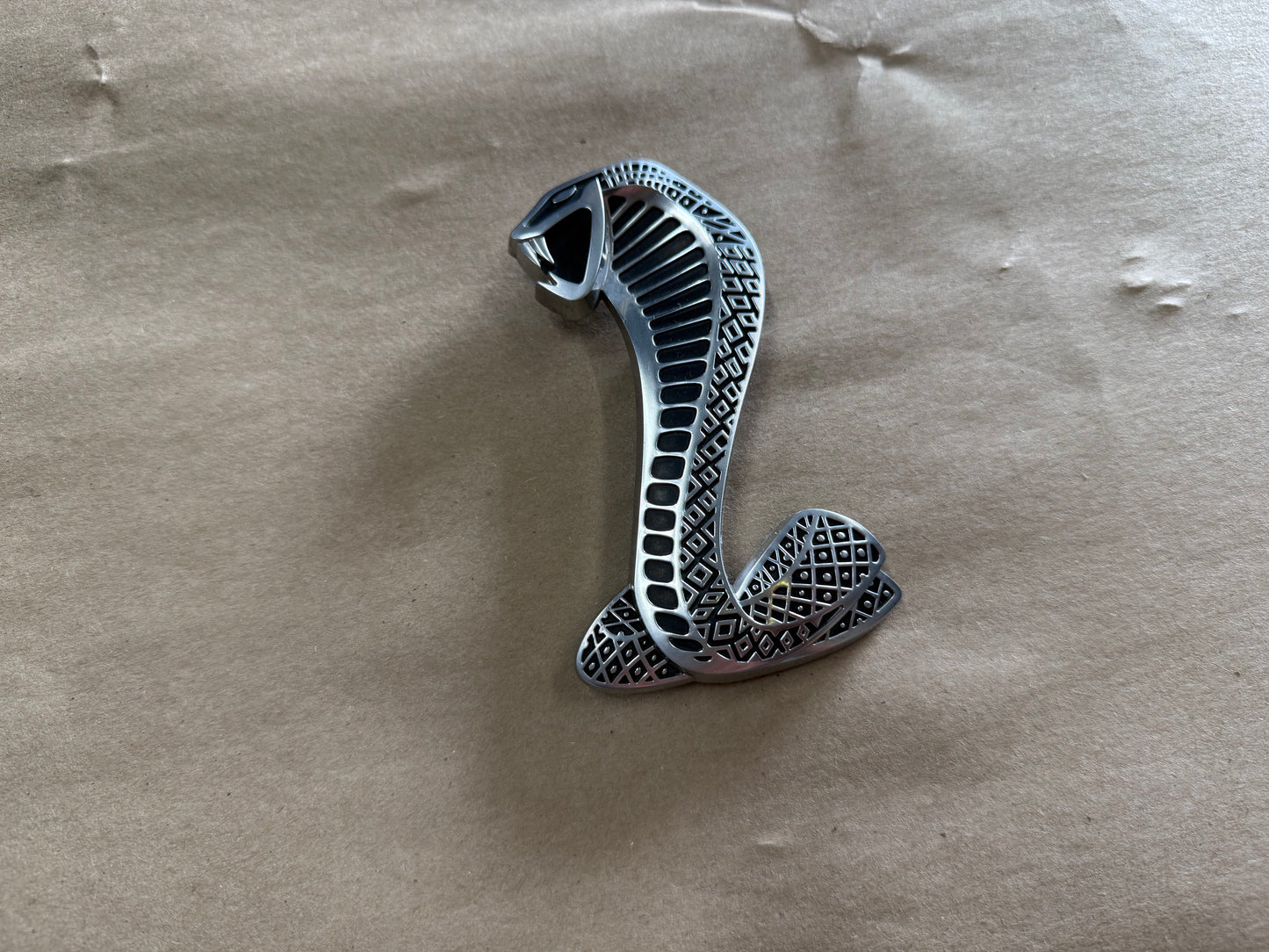 2007-2014 Ford Mustang Shelby GT500 Snake LH Driver Fender Emblem