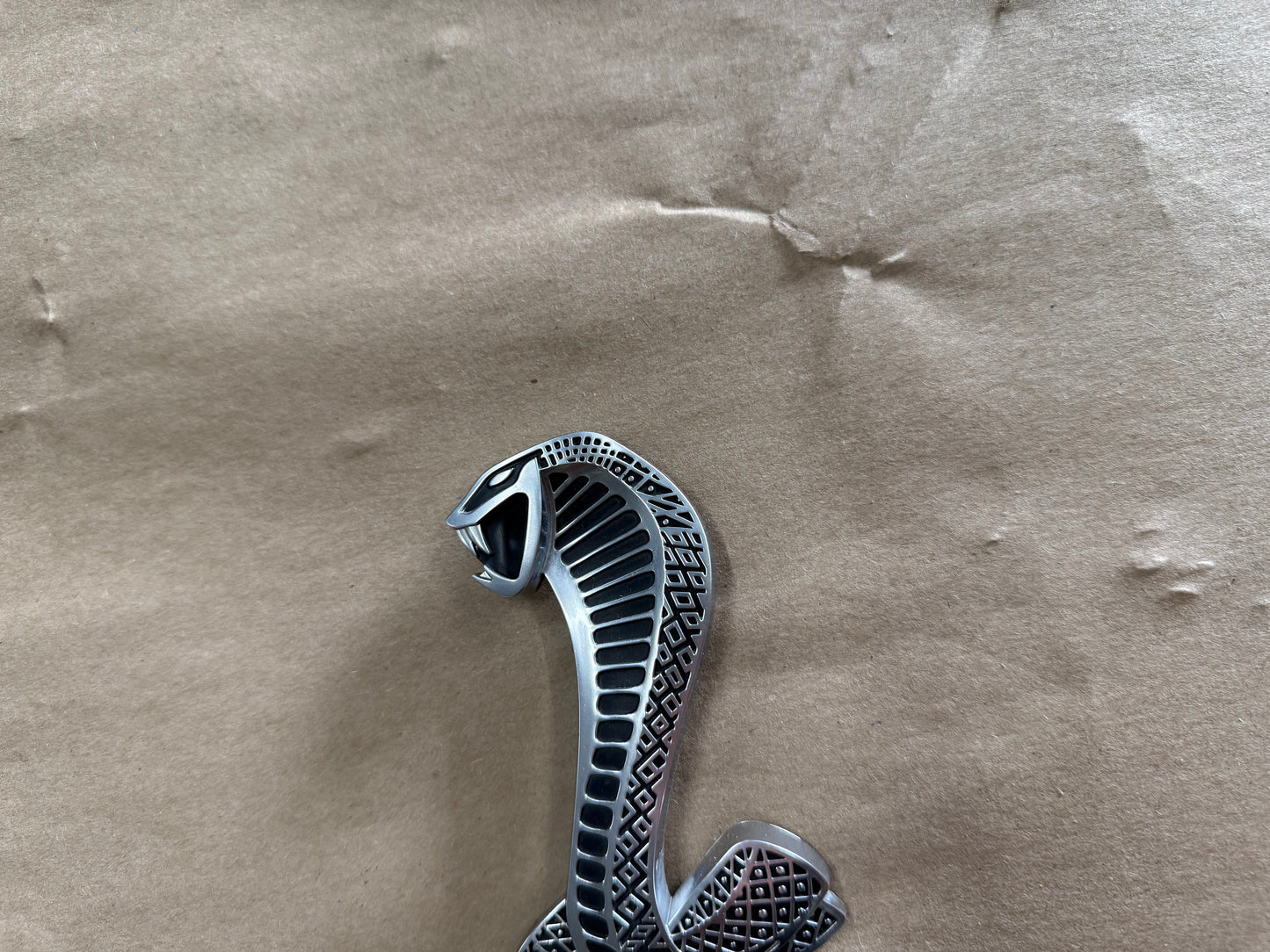 2007-2014 Ford Mustang Shelby GT500 Snake LH Driver Fender Emblem