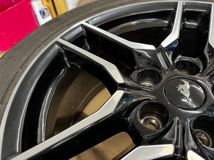 2018-2023 Ford Mustang GT 5.0 18x8" Wheel Rim Pirelli Pzero 235/50/18
