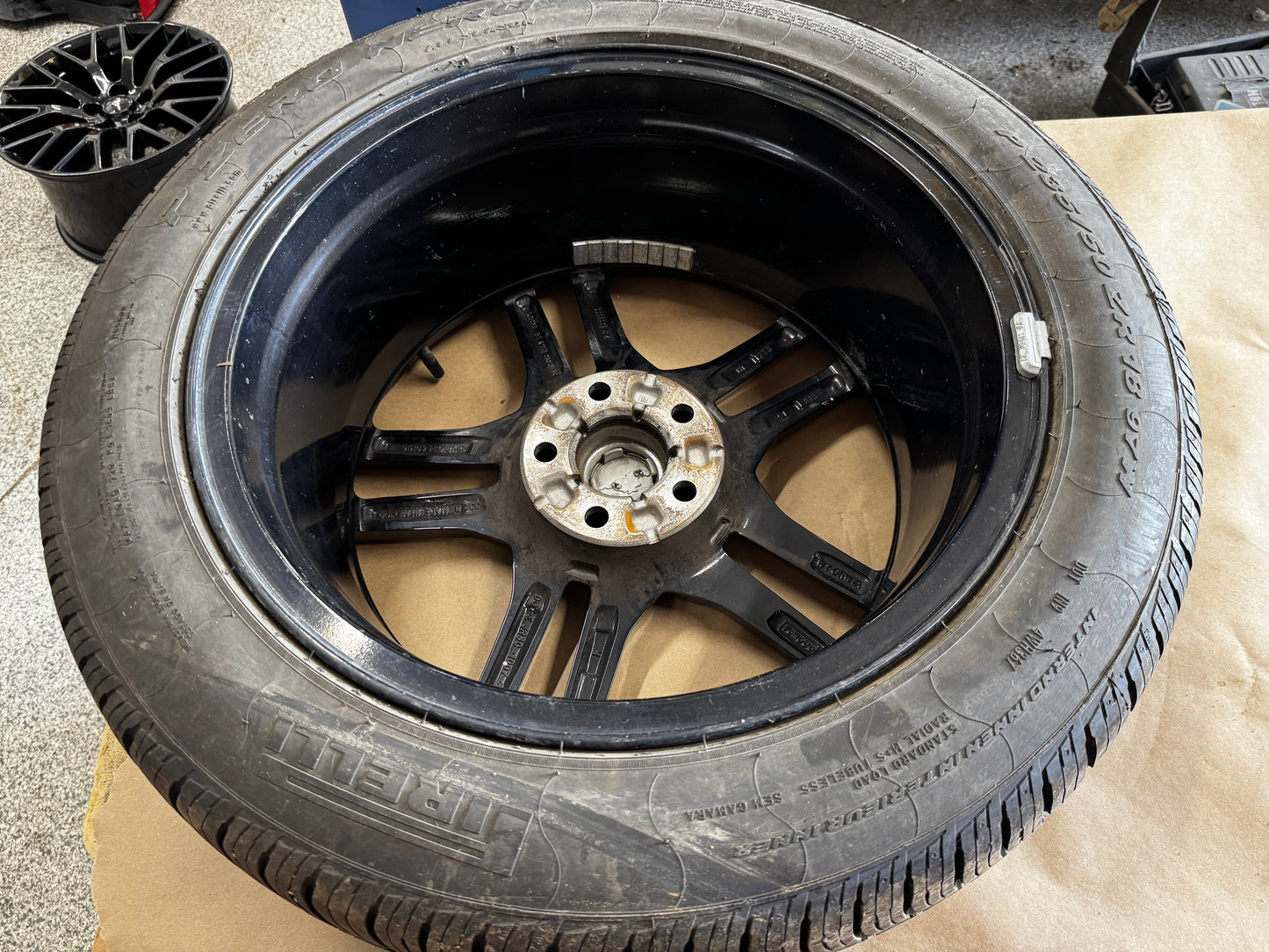 2018-2023 Ford Mustang GT 5.0 18x8" Wheel Rim Pirelli Pzero 235/50/18